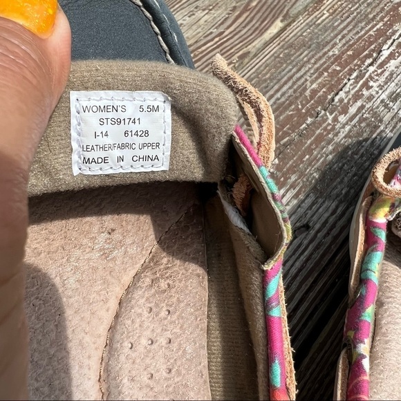 SPERRY TOP-SIDER WOMEN’S ANGELFISH FLAMINGO BOAT SHOES SIZE 5.5 M - Picture 11 of 12